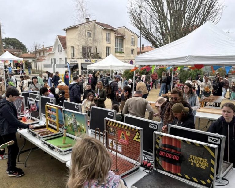 Jeux de kermesse lors d'une fête d'école – Stephevent63